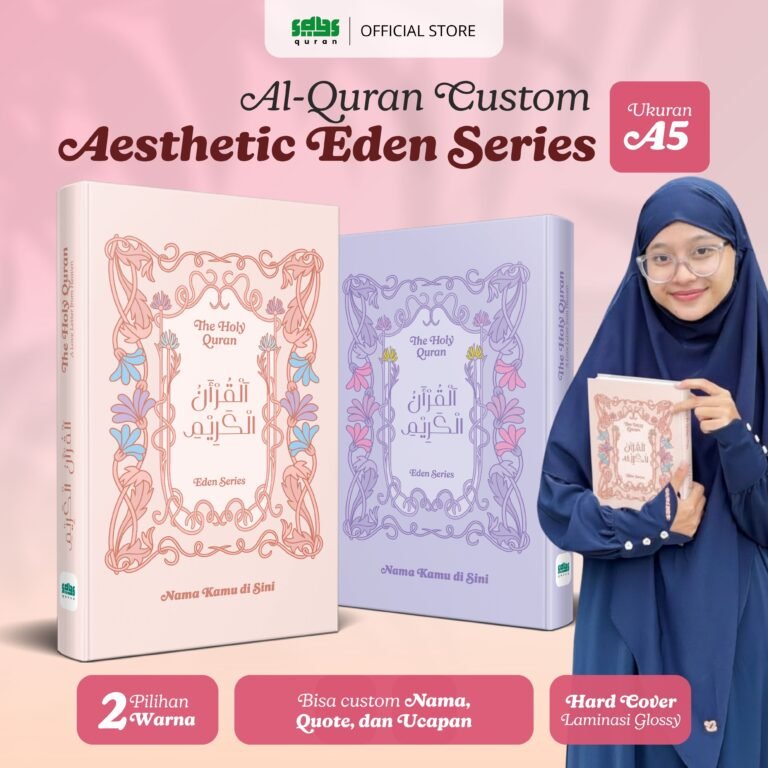 A5 AESTHETIC EDEN PINK & UNGU SAYS NEW