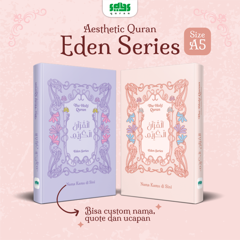 A5 AESTHETIC EDEN PINK & UNGU SAYS NEW